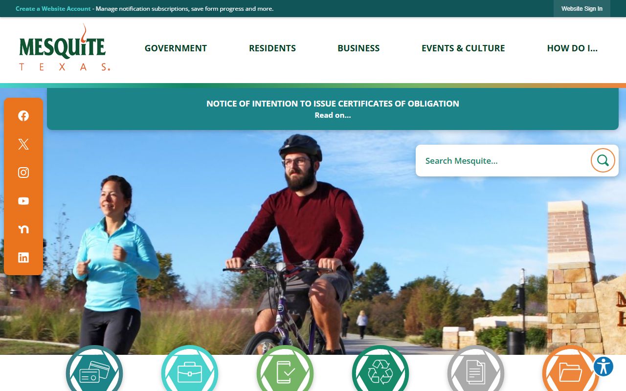 Mesquite genealogy records