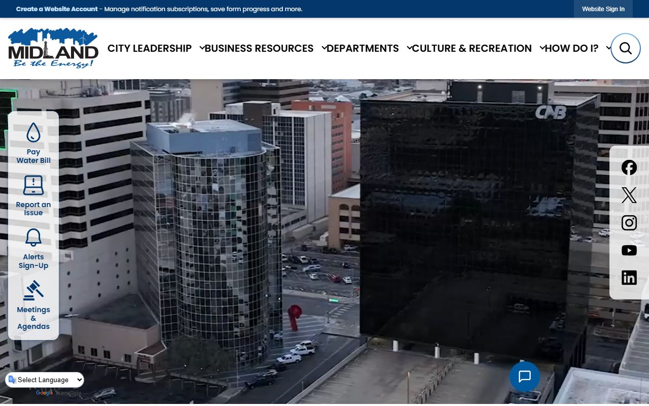 Midland genealogy records