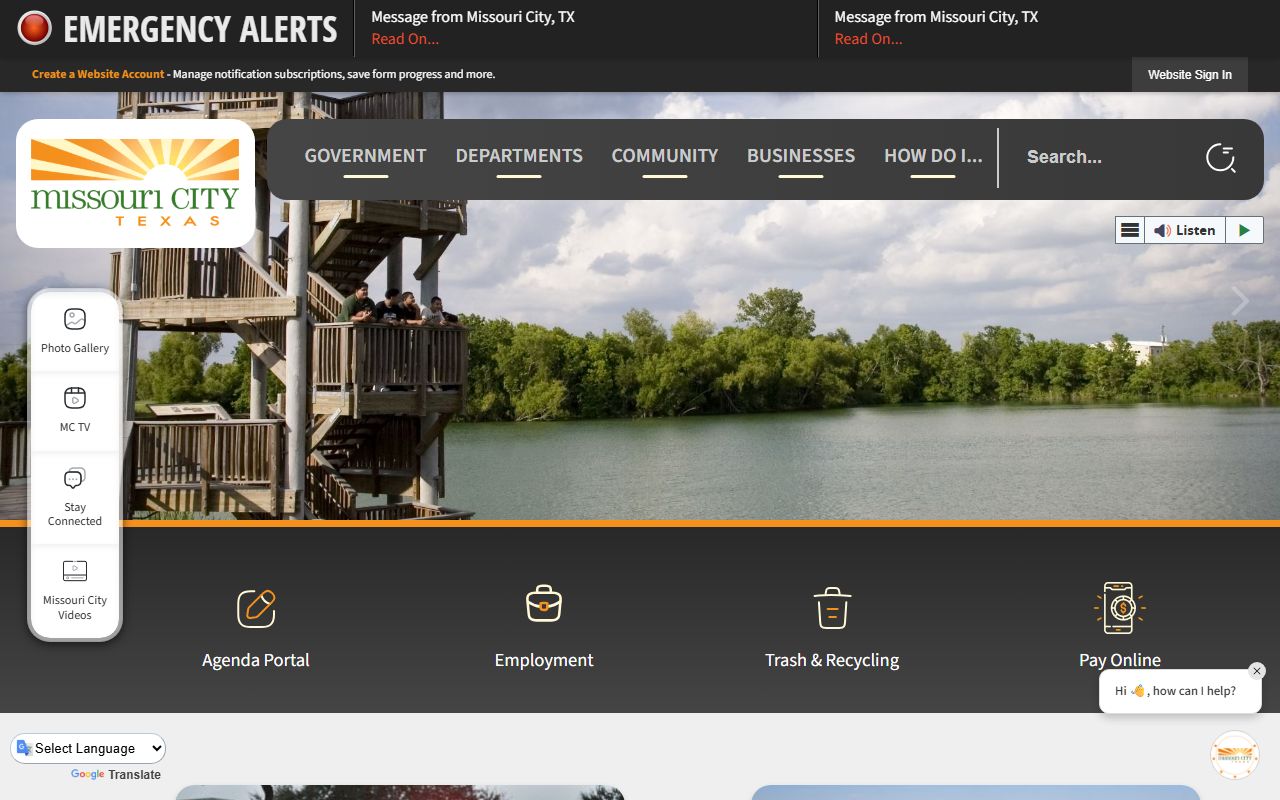 Missouri City genealogy records