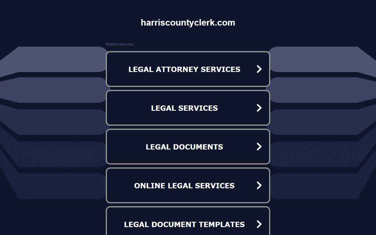 Harris County Clerk - Texas genealogy records