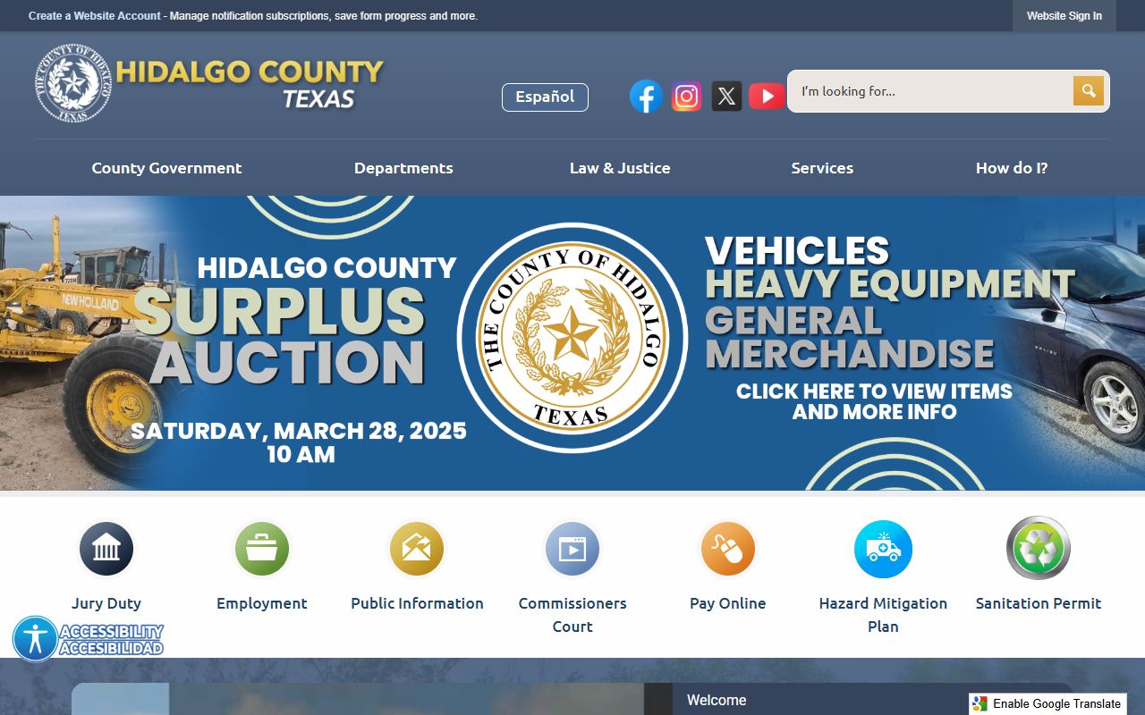 Hidalgo County genealogy records - County Clerk