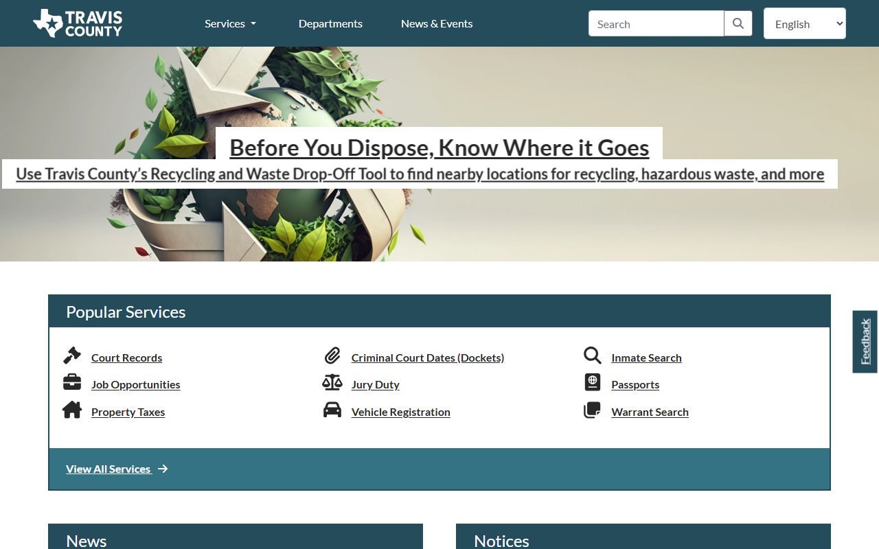 Travis County genealogy records